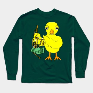 Bagpipe Chick Long Sleeve T-Shirt